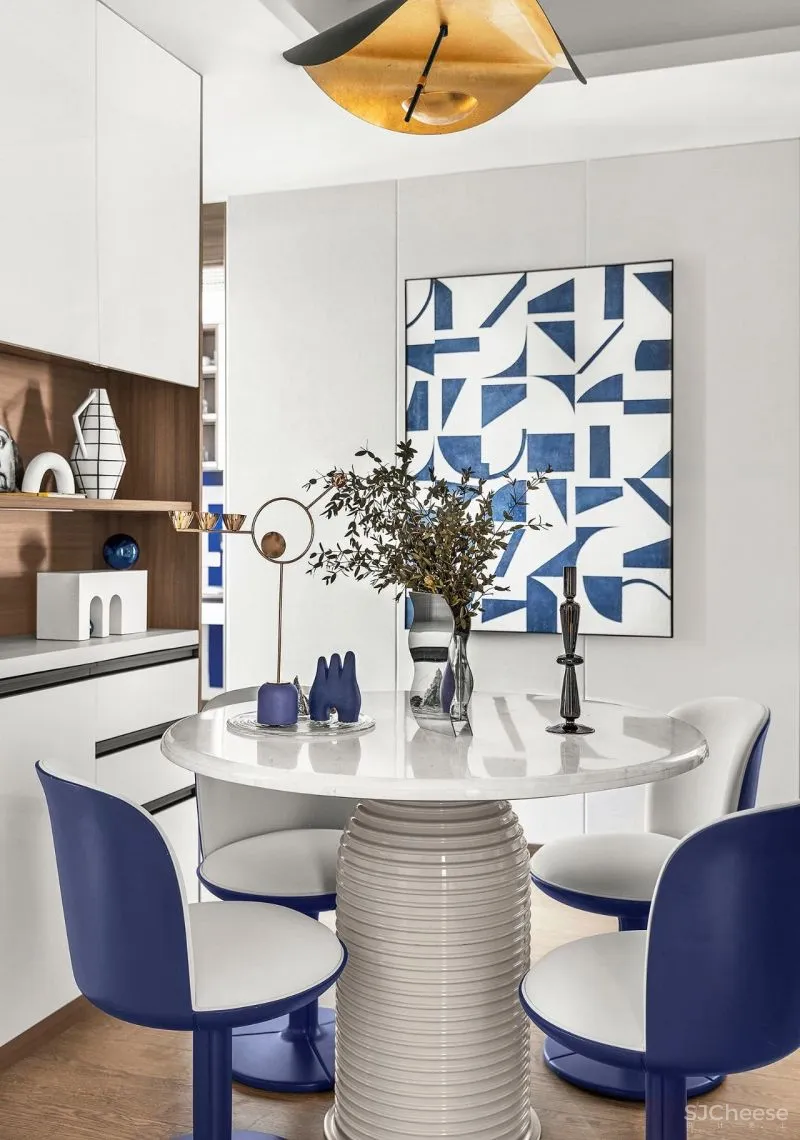 EVD廿象设计:精巧宅居,红绿蓝交迭构建家的理想色!