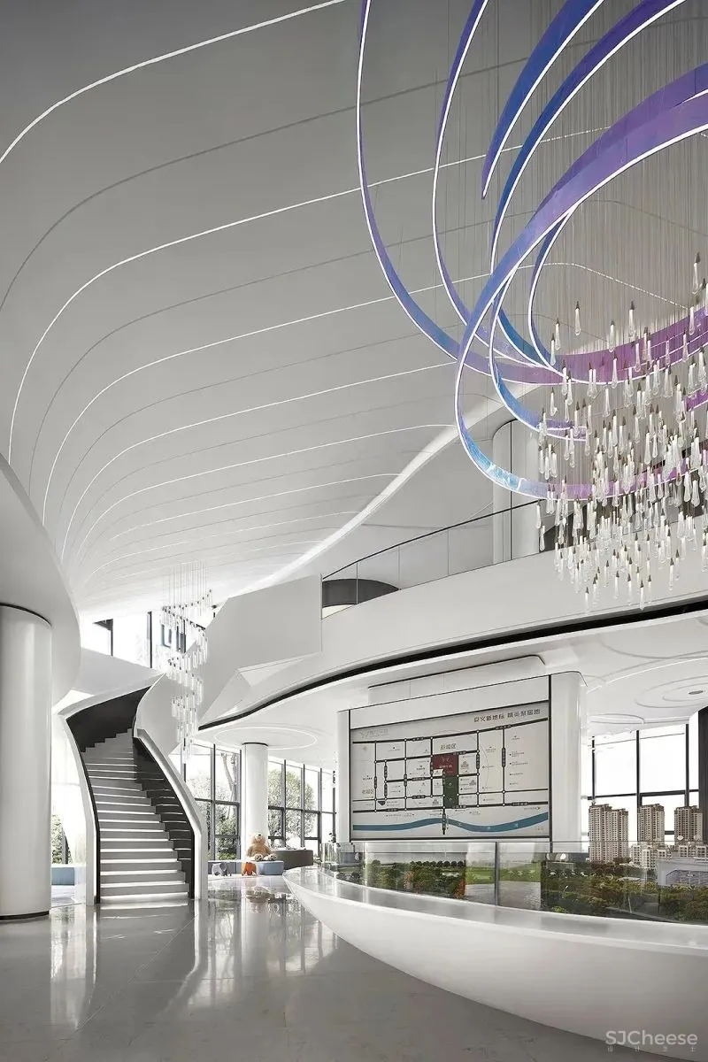 天空之境，自由起舞 ：赣电华府营销中心 六艺源设计