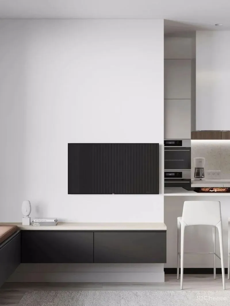 75㎡极简复式，潮范儿夫妇一眼心动