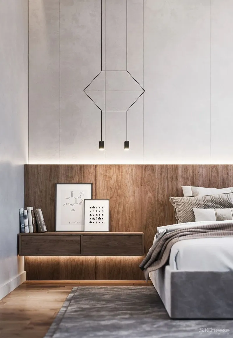 106㎡三居室，质感轻奢！