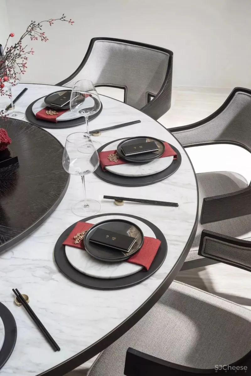 梁志天作品:万科安品园舍别墅,文雅和畅的当代写意 !