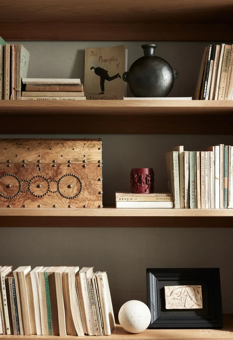 东方韵味混搭法式浪漫,羽果设计用艺术美学演绎 388㎡ 墅居