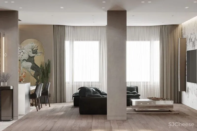 淡雅温情的素色风，打造专属冬季的质朴暖宅！