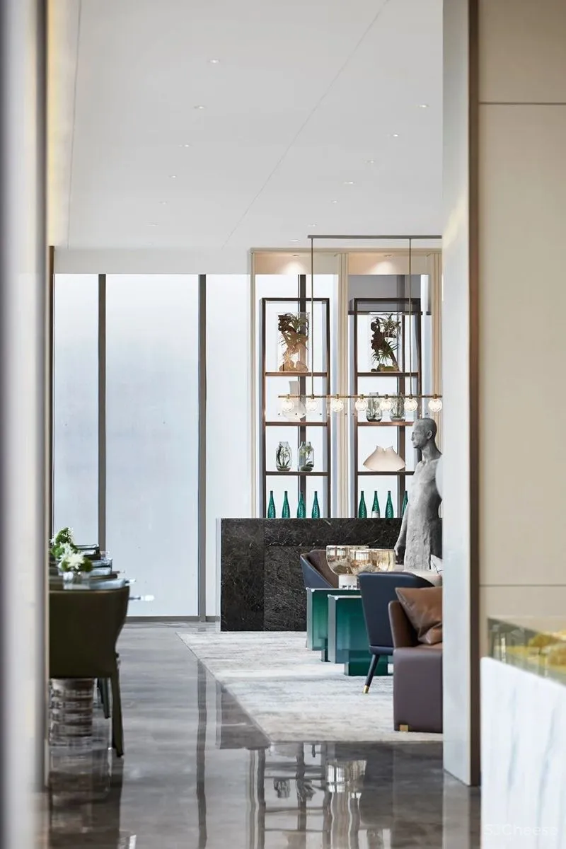 WTD.威尔森新作 成都保利「和光逸境」销售中心-下叠样板房设计