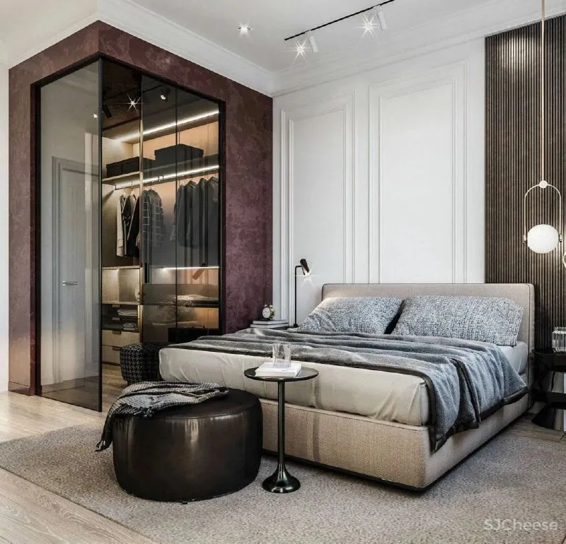 别瞎买衣柜了,2021年卧室流行这样装,赞爆了!