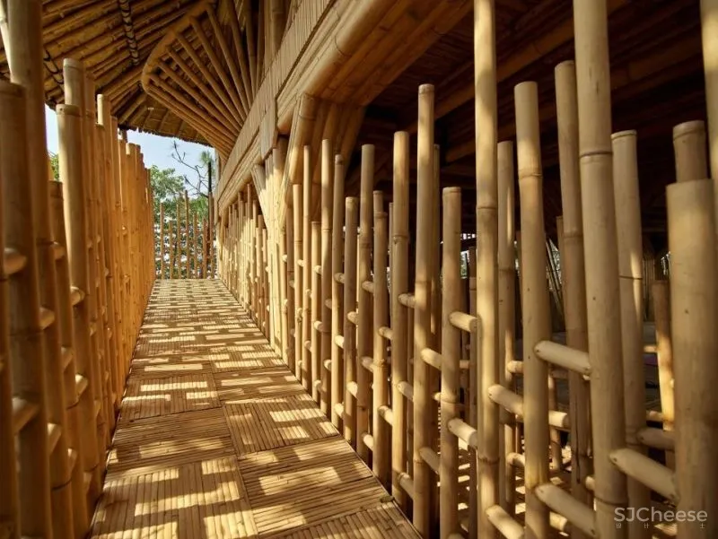 新作 将竹艺融入矩形柱网空间 Piyandeling社区 RAW Architecture