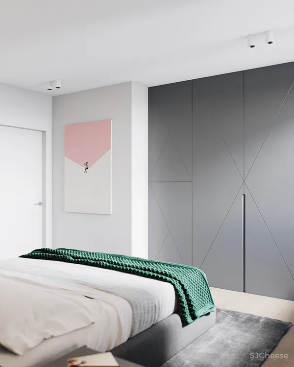 86㎡ 两居室,双阳台+分离式卫浴,住着真舒心!