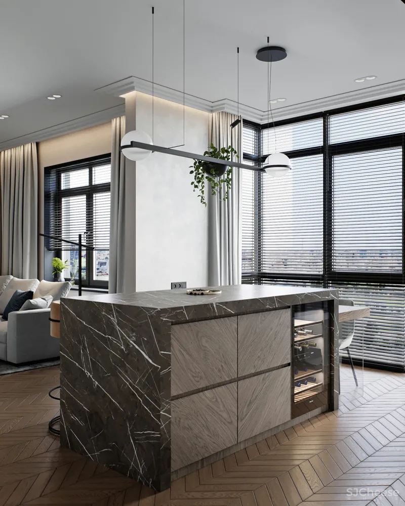 87㎡ 一室户,隐藏式灯光这样用,高级又显质感