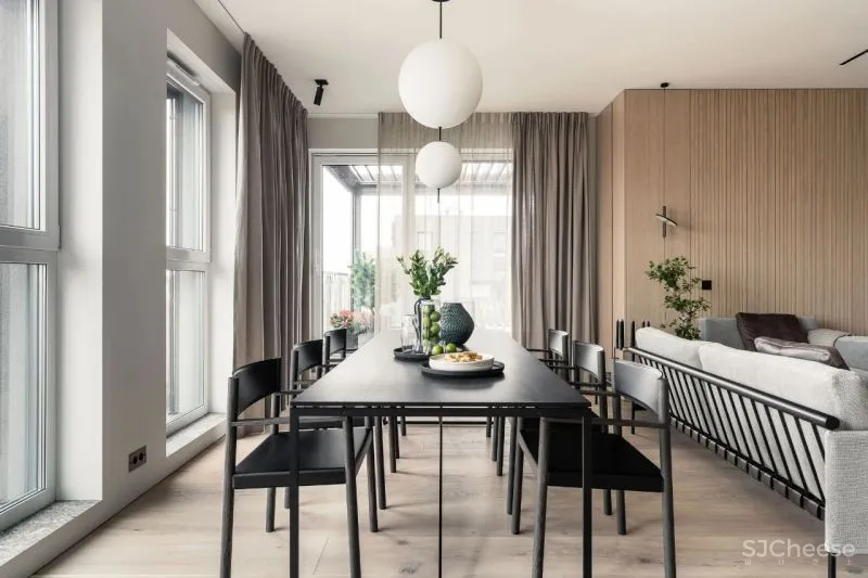 Interno Iza Gajewska新作|现代主义家庭美感