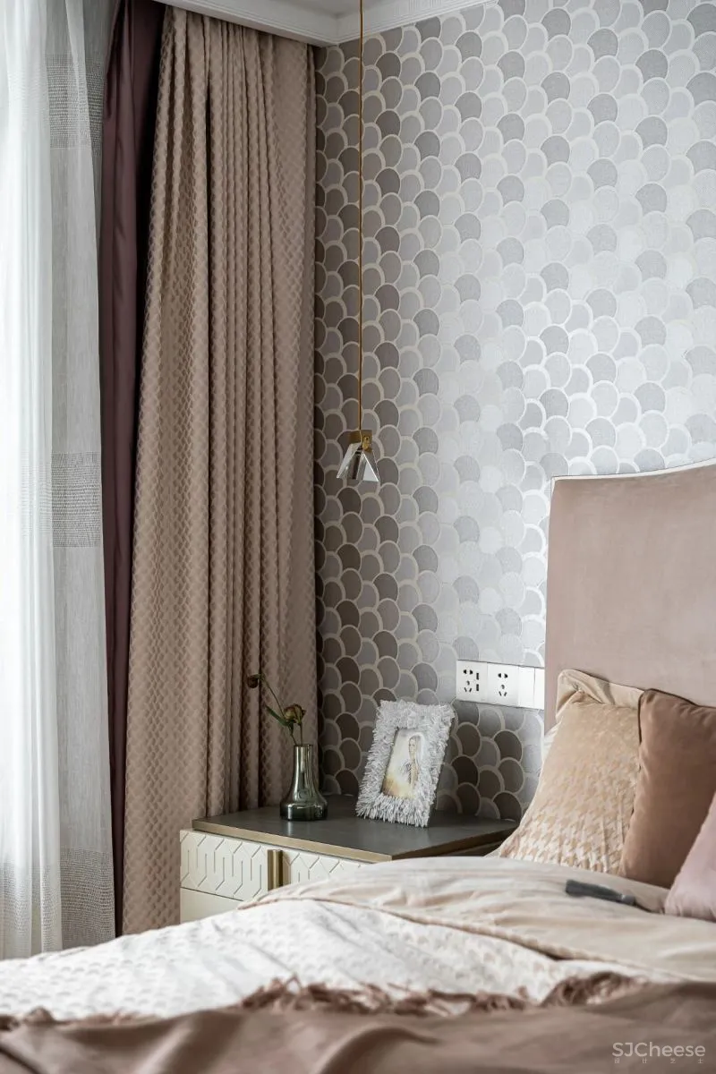 石膏灯盘上墙,这个家美的不像话 花漾美作