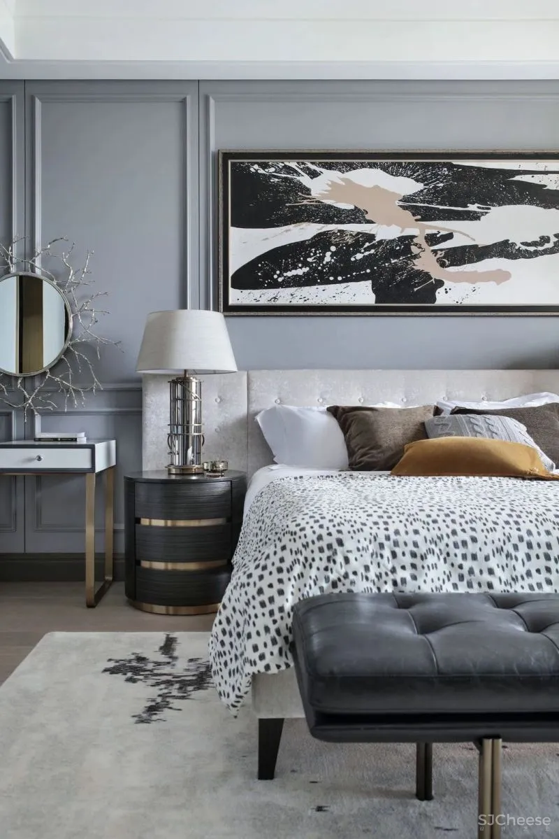 梁志天作品:万科安品园舍别墅,文雅和畅的当代写意 !