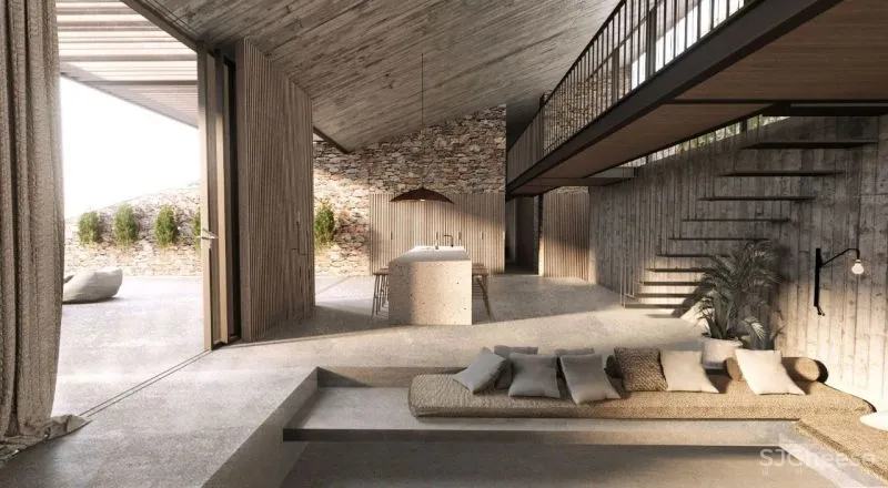 藏在山体里的“隐身”别墅，这才是真正与自然融为一体