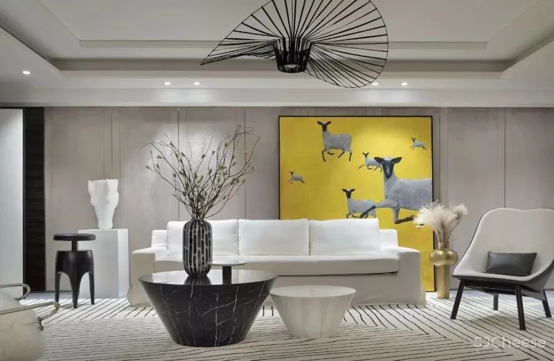 梁志天作品:万科安品园舍别墅,文雅和畅的当代写意 !