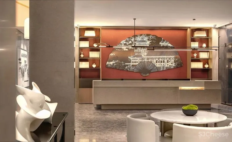 2021年的设计师如果没有点创意,都不好意思设计售楼处了!!!