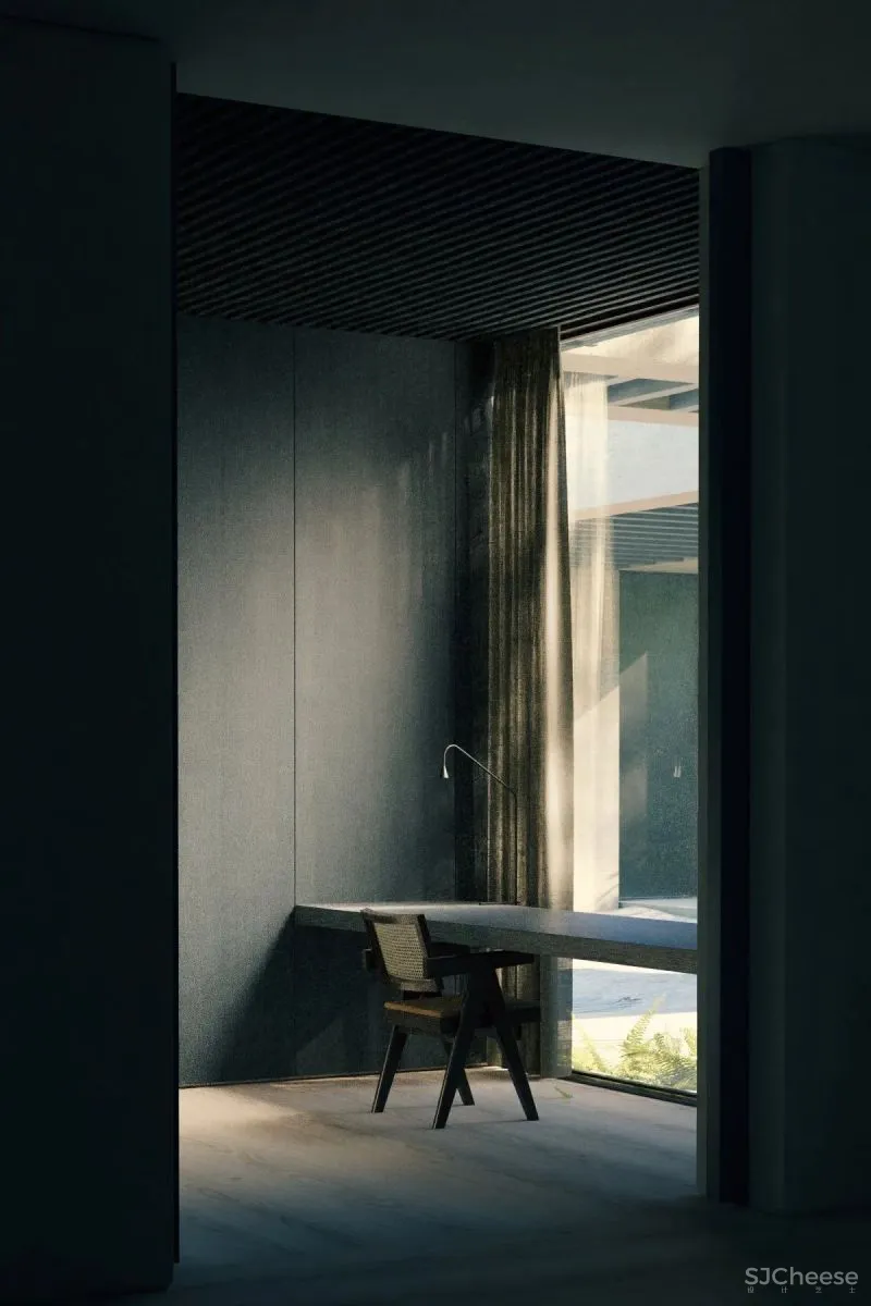 比利时Element Architecten-营造的现代侘寂风