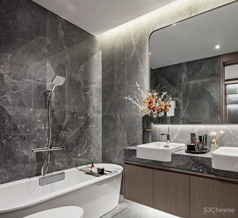 390㎡现代别墅，以自然建构艺术生活！