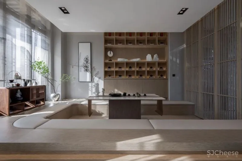 水墨东方,简练质朴的当代美学空间 赛瑞迪普空间设计