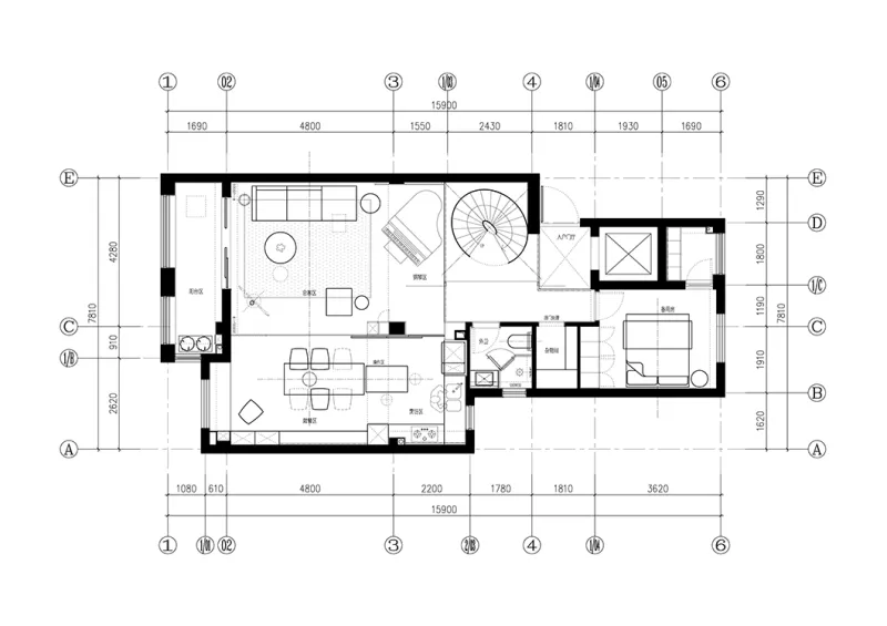 私宅设计 极简风,真有范儿!