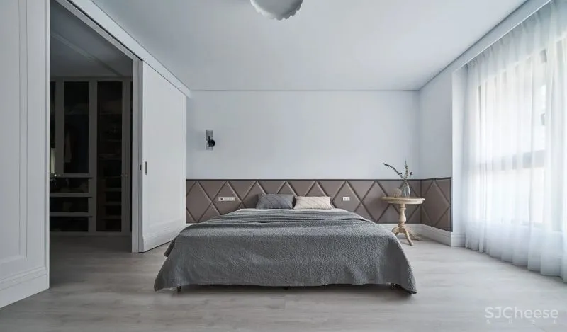 优雅蓝灰色,纯粹温暖的亲子住宅