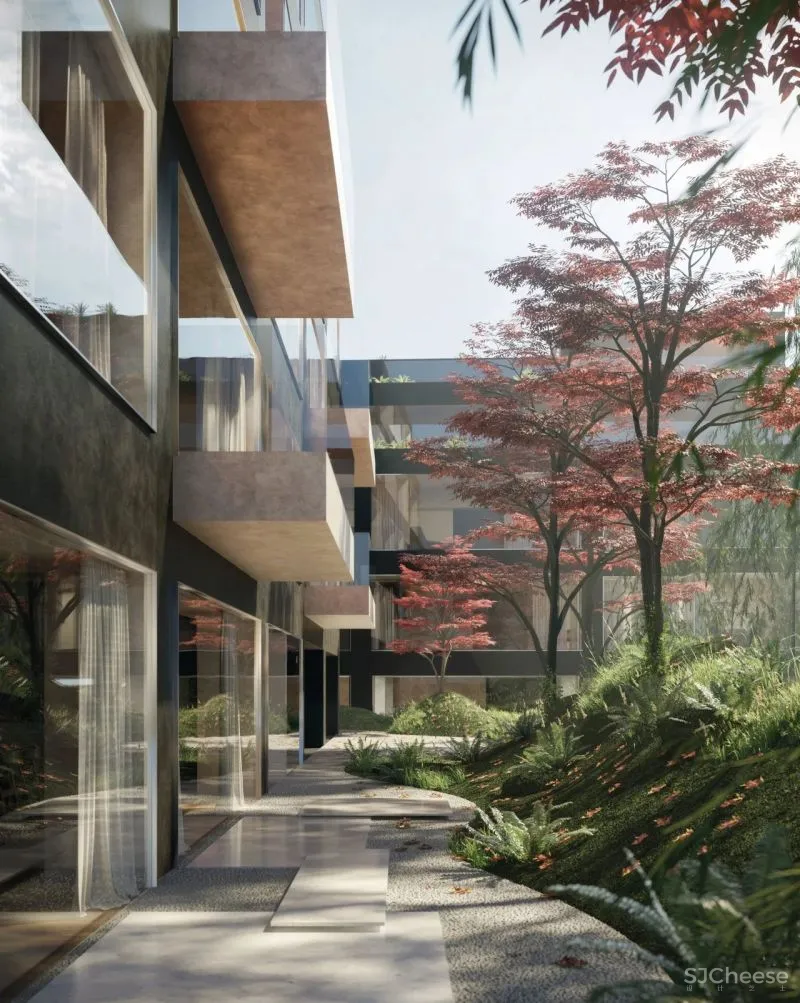 隈研吾学生的豪宅作品!1600㎡仅含13套房,顶层豪宅售价2亿遭疯抢!