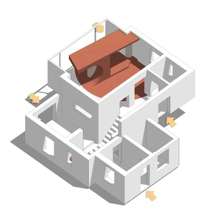 以“纪念碑谷”为灵感,眼见不为实的反转世界丨理居设计