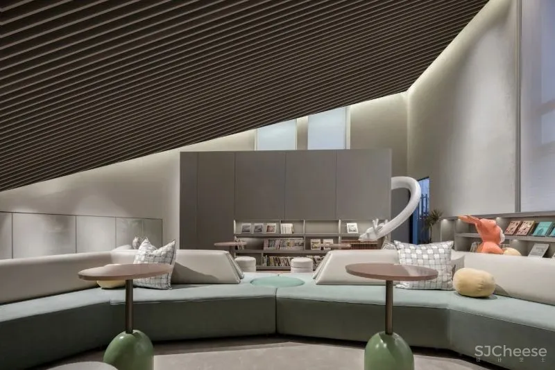 苏州图书馆入驻!这座 2600 ㎡ 售楼处将光线与建筑融合到极致