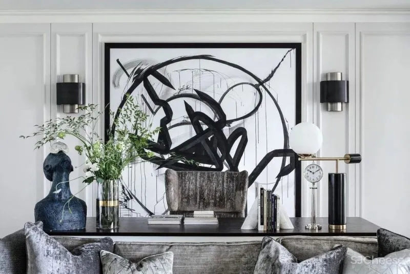 梁志天作品:万科安品园舍别墅,文雅和畅的当代写意 !