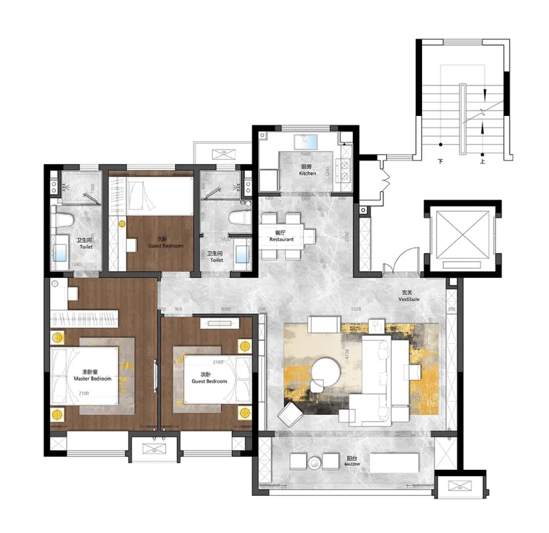 岳蒙:家的契合艺术!