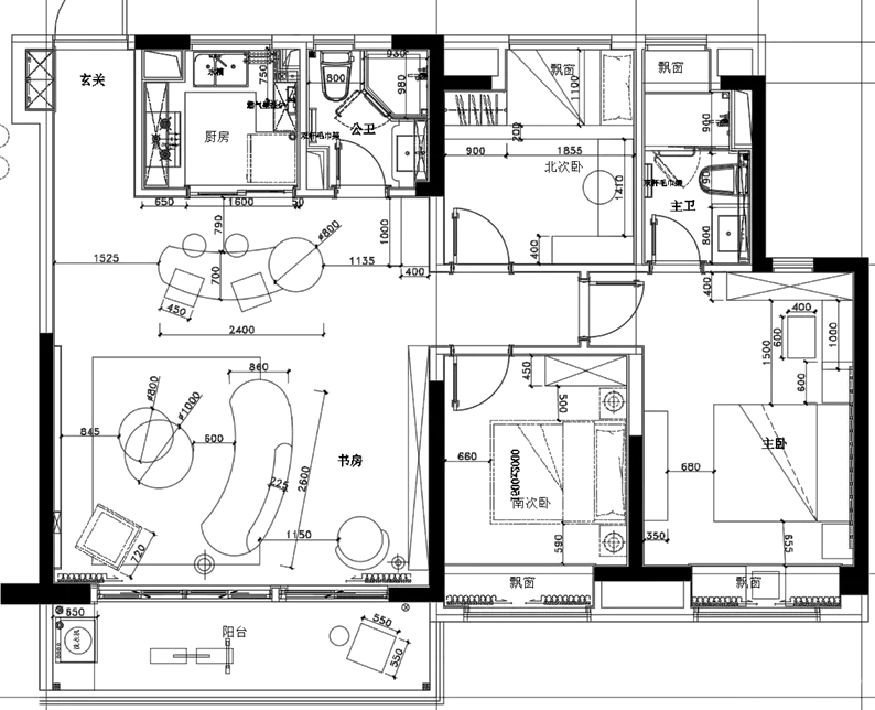 元禾大千丨日出之初 光必先及——旭辉禹洲 · 铂宸府样板间