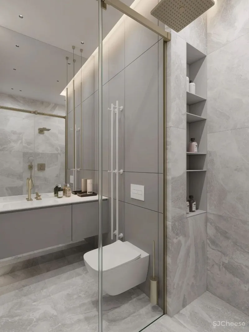 金色白色 大理石,这搭配,高级感上天了!