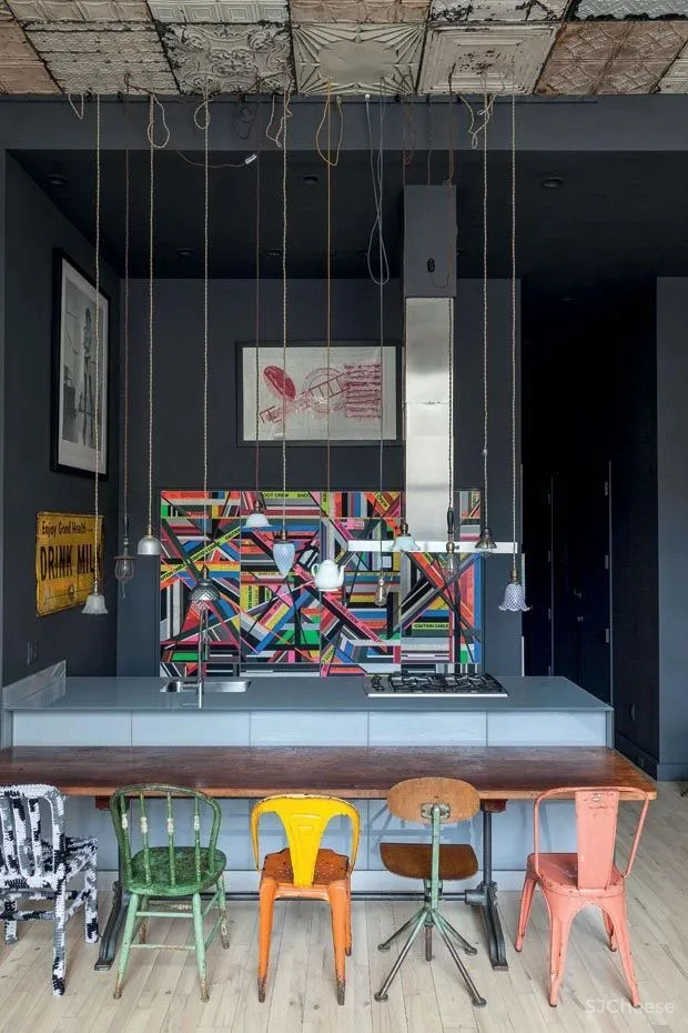 色彩进击,Loft的软装美学