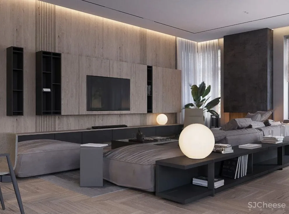 440㎡复式大宅,不可思议的细节!