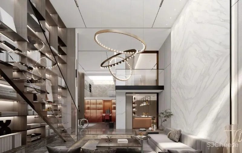 A.N.N 安研设计|中粮悦茏雅苑:叠层空间之趣,品质生活之悦