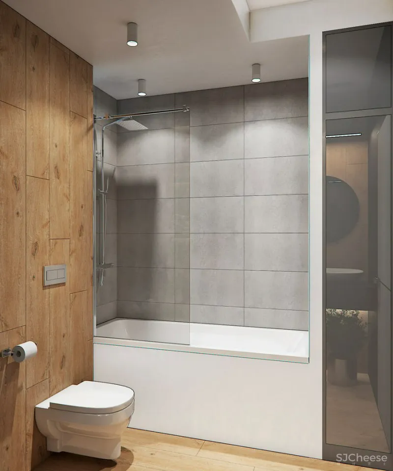 卫生间的10个设计原则，让小卫生间装出豪宅的大气感 装修攻略