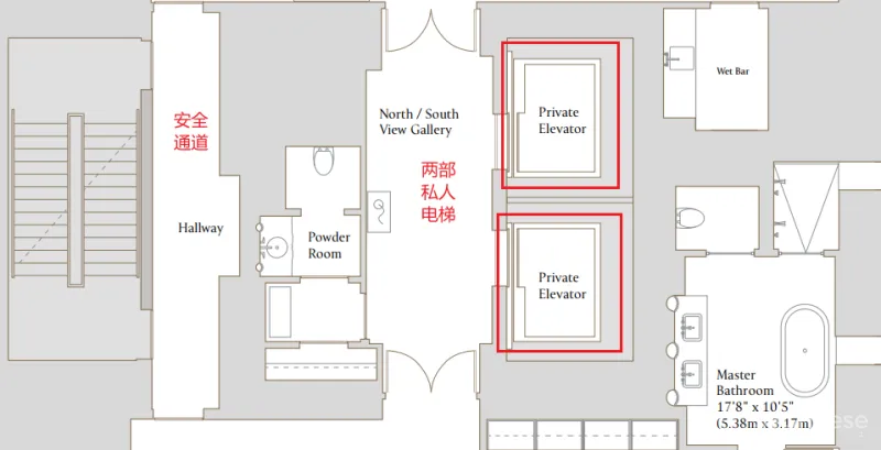42万一平的大平层!纽约最细地标样板房公开,这才是真正的顶级豪宅!