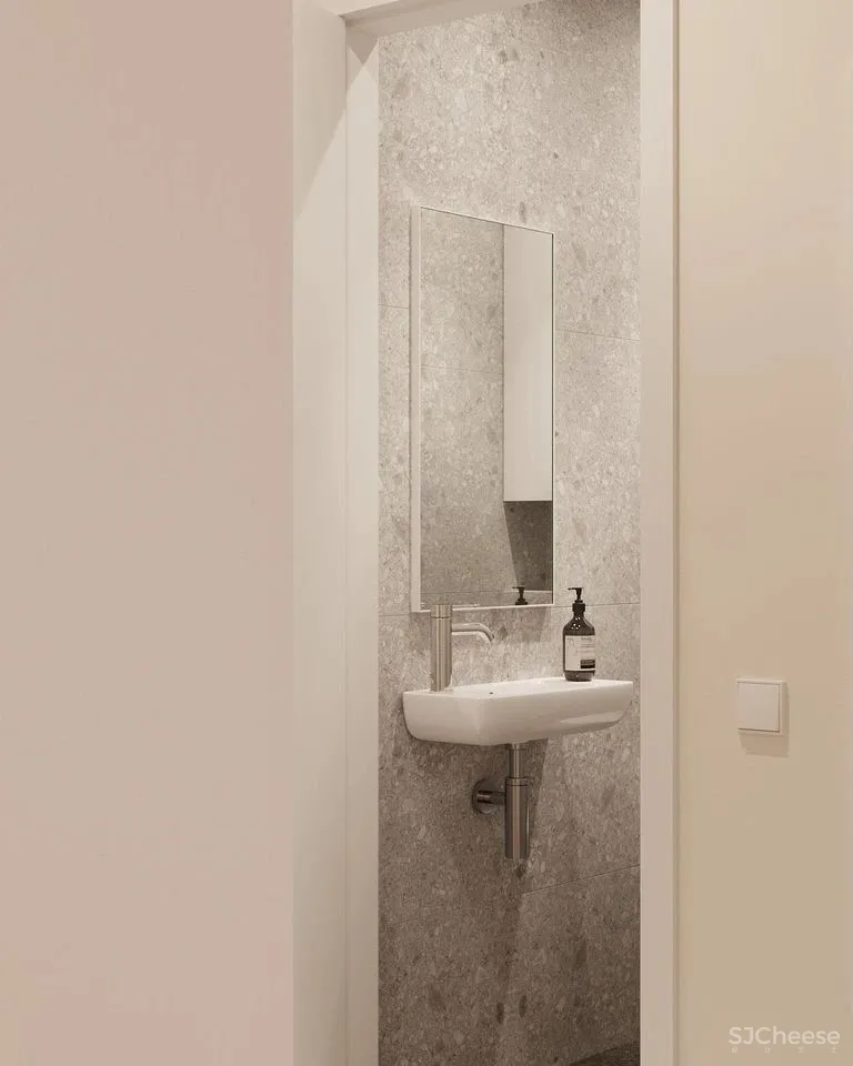 68㎡一居室这样布局,合理利用每个角落空间