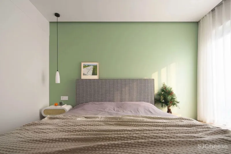 原木与奶白,116㎡极简空间的雅致静谧|无见设计