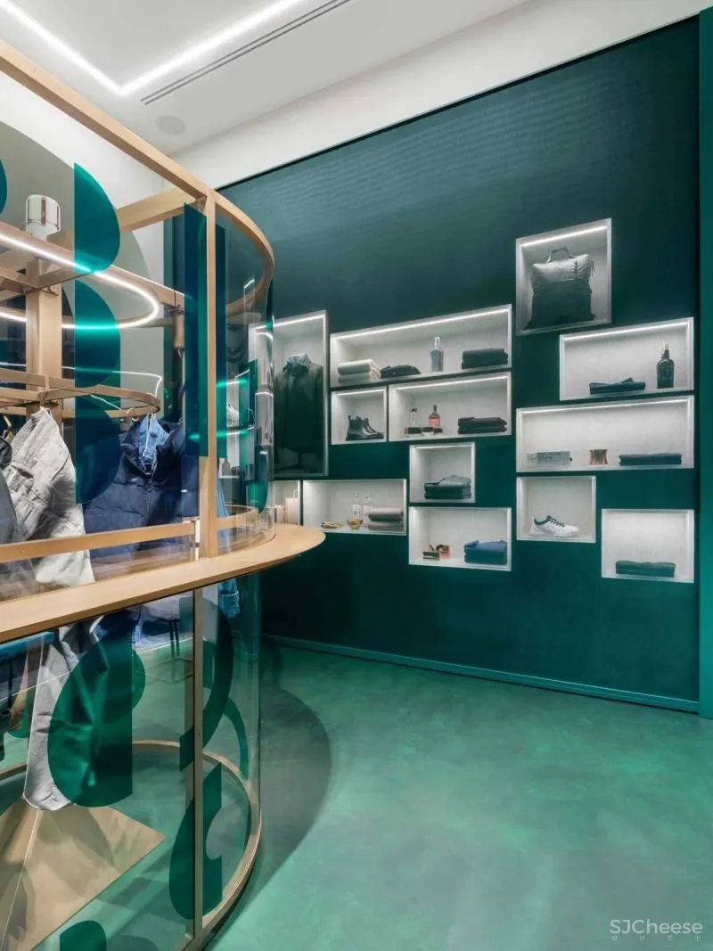 Visual Display，米兰Slowear 18概念店设计