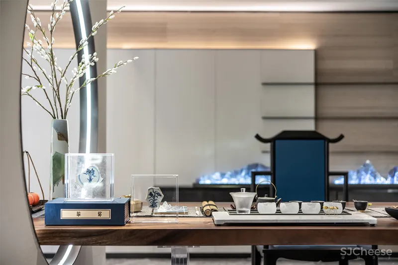 一然美学设计丨401㎡新中式设计，化繁为“简”，纵享悠然！