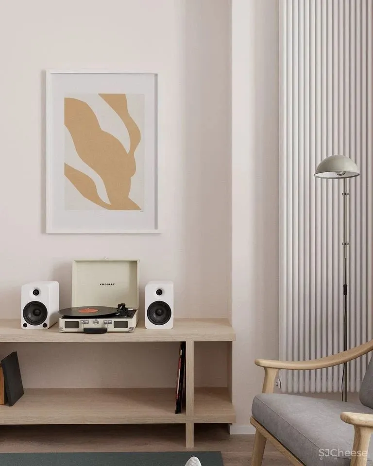 68㎡一居室这样布局,合理利用每个角落空间