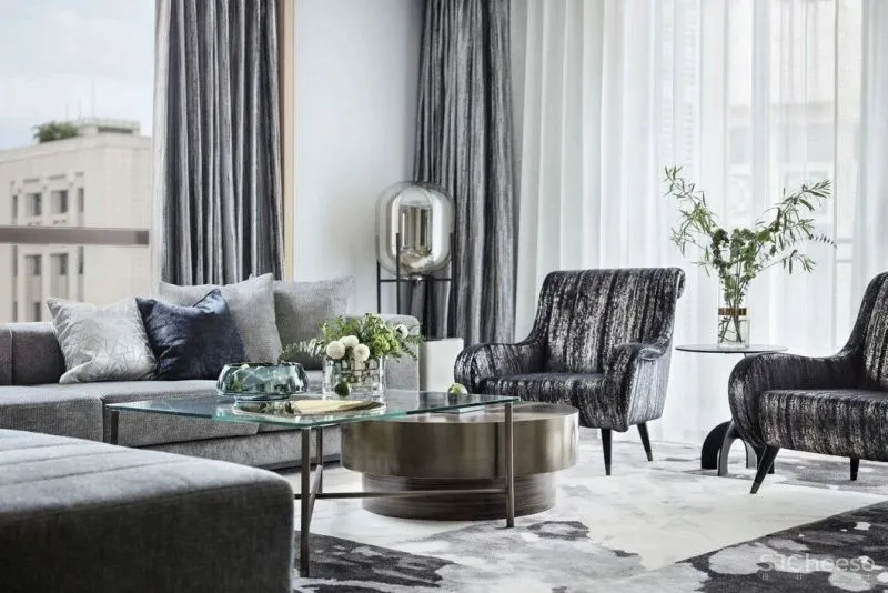 梁志天作品:万科安品园舍别墅,文雅和畅的当代写意 !