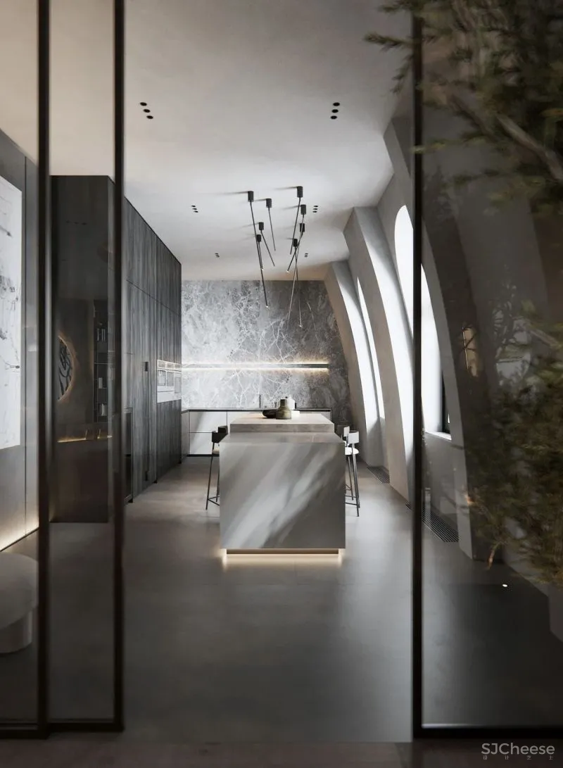 Ira Kulyk新作|180m²灰色调别墅设计