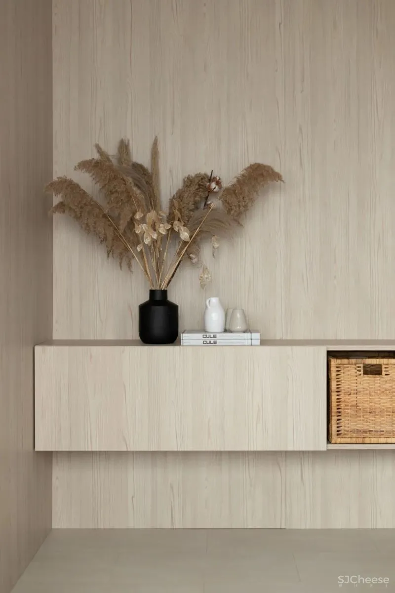 88㎡两居室,木元素用得好,恰到好处的精致