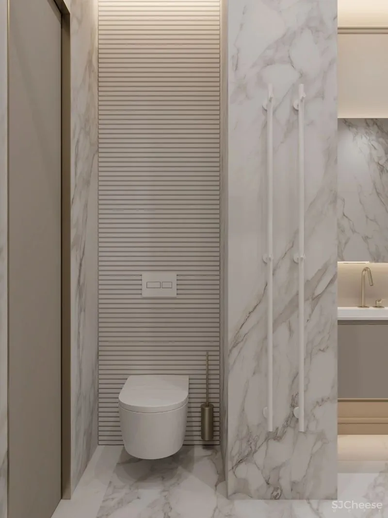 金色白色 大理石,这搭配,高级感上天了!