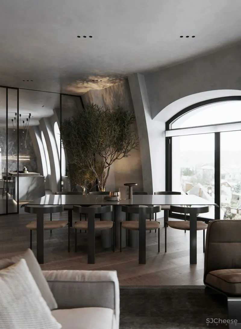 Ira Kulyk新作|180m²灰色调别墅设计