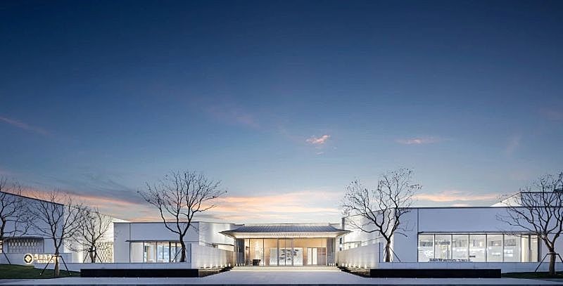 苏州图书馆入驻!这座 2600 ㎡ 售楼处将光线与建筑融合到极致