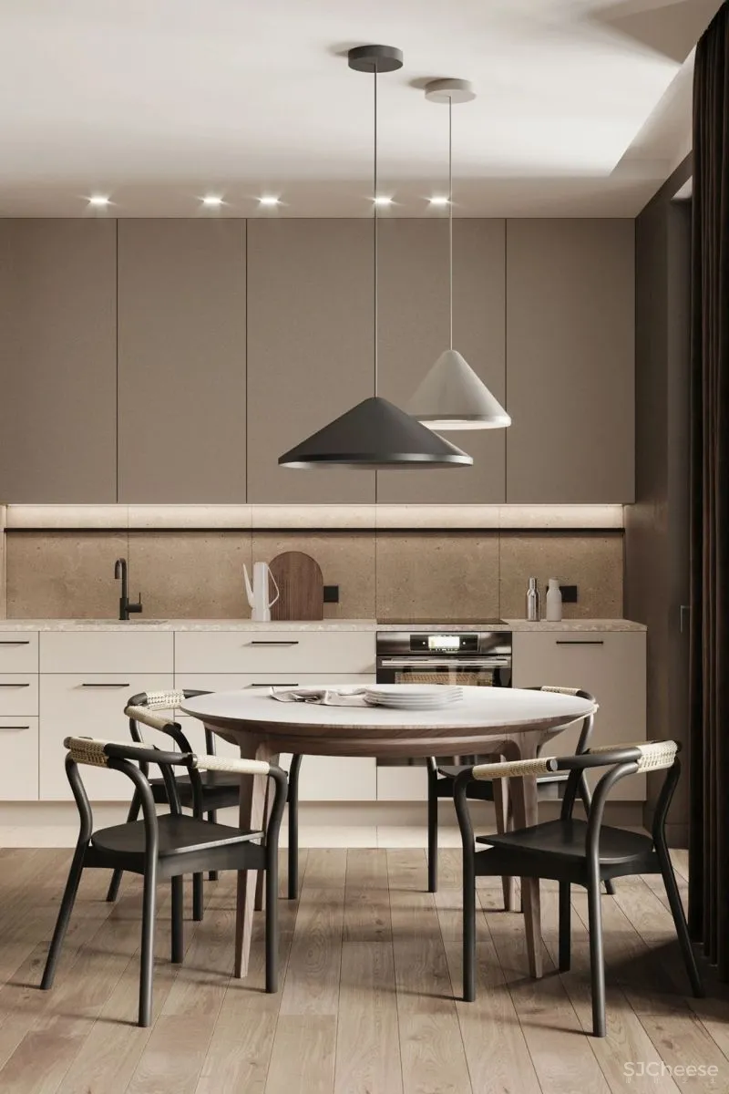 63㎡ 暖灰一居室,“氛围感”十足!