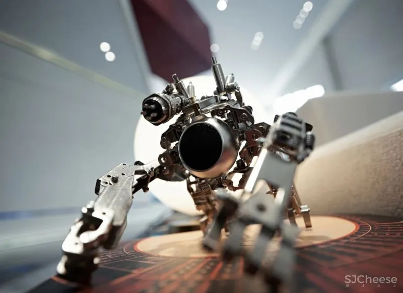 解构主义，发现建筑空间的机械美学 零次方设计