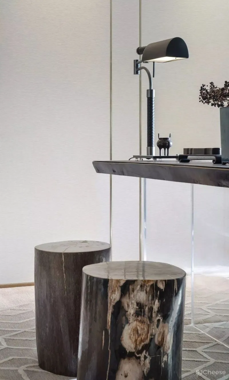 梁志天作品:万科安品园舍别墅,文雅和畅的当代写意 !