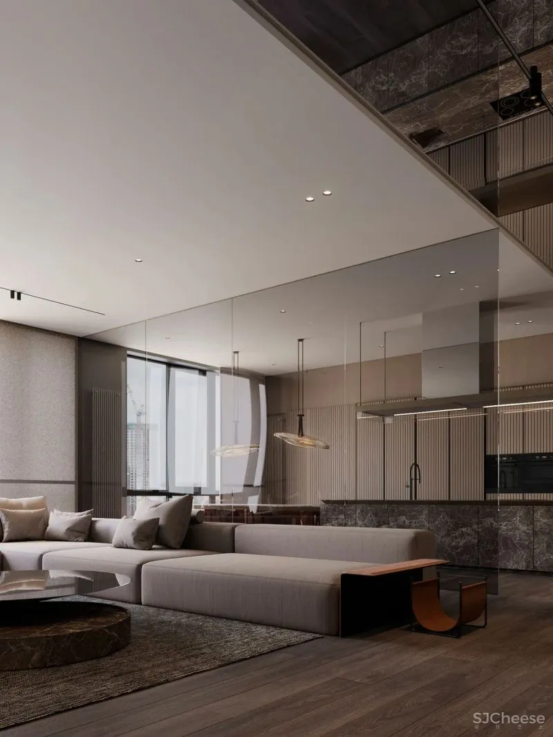 315㎡大平层设计,越简,越奢华!